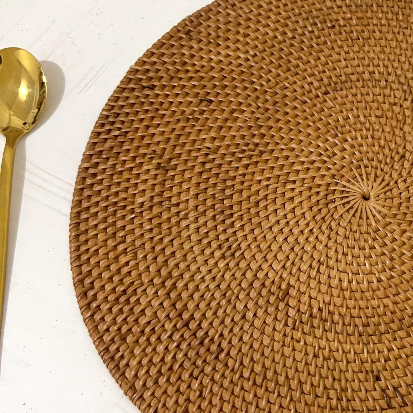 Oval Rattan Placemats 30cm x 40cm ≈ 11.8" x 15.7"